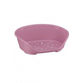 Plastowe legowisko SIESTA DLX 6 różowe 70,5x52x23,5cm FP