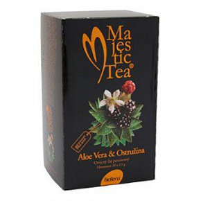 Herbata Biogena Majestic Tea Aloe Vera&Jeżyna 20x2,5g