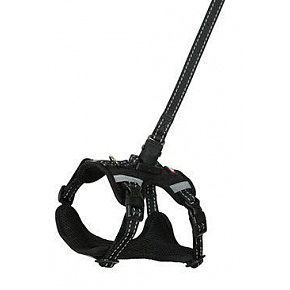 Szelki dla psa z smyczą 2m CLIP&GO czarna M Zolux Szelki dla psa z smyczą 2m CLIP&GO czarna M Zolux