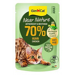 GimCat Near Nature saszetka kurczak 85g