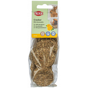 Cracker, ciasteczka dla gryzoni z mniszkiem lekarskim, ø 4 cm / 150 g