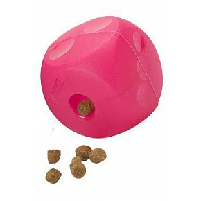 Zabawka dla psa BUSTER Soft Cube purpurowa 12cm