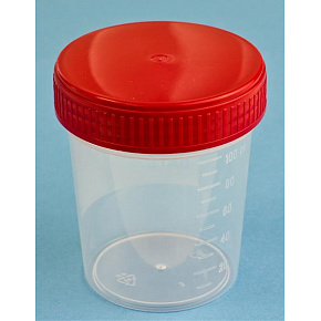 Kubek z pokrywką + podziałka 120 ml Kubek z pokrywką + podziałka 120 ml