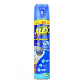 Alex przeciw kurzowi do różnych powierzchni 400ml spray Alex przeciw kurzowi do różnych powierzchni 400ml spray