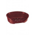 Plastowe legowisko SIESTA DLX 12 bordo 111x80,5x33cm FP