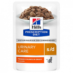 HILLS PD Fe Adult s/d URINARY CARE Kurczak Saszetka 12 x 85 g HILLS PD Fe Adult s/d URINARY CARE Kurczak Saszetka 12 x 85 g