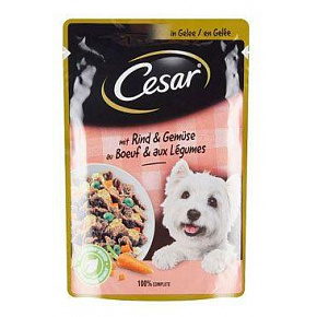 Cesar Tasty saszetka wołowina z warzywami w galarecie 100g