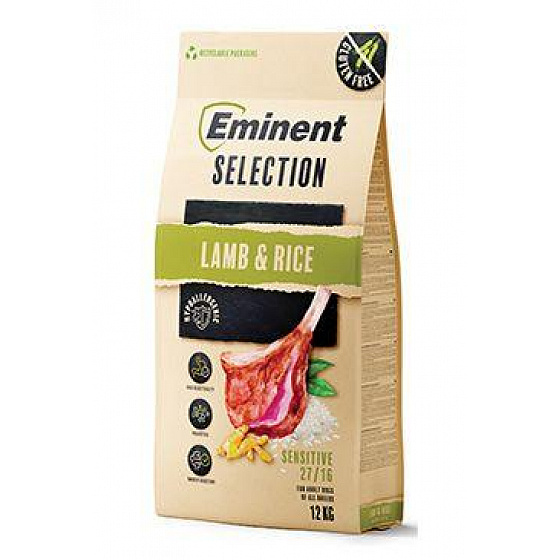 Eminent dog Selection Sensitive Lamb & Rice 12 kg