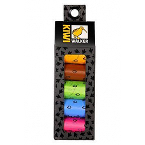 Worki na psie odchody ECO-FRIENDLY 5 szt. Kiwi