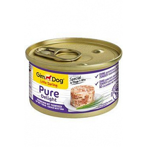GimDog Pure Delight konserwa. kurczak z tuńczykiem 85g
