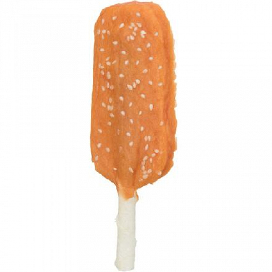 DentaFun Chicken Pop, lizak z kurczaka z sezamem, 12 cm/ 46 g 1 sztuka