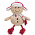Świąteczna zabawka dla psa Xmas GINGERBREAD plusz/bawełna 34cmTR