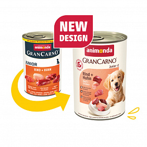 GRANCARNO JUNIOR - wołowina + kurczak 400g