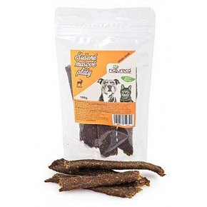 NATURECA przysmak Płaty mięsne Jeleń 100% mięsa 100g NATURECA przysmak Płaty mięsne Jeleń 100% mięsa 100g