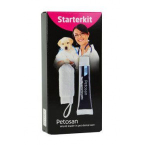 Petosan zestaw startowy szczoteczka na palec+ pasta 20g 1 szt.
