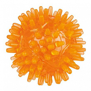 Świecąca kolczasta piłeczka, guma termoplastyczna (TPR) 5 cm