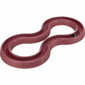 Zabawka dla kotów, składany tor wyścigowy dla piłek 65x31 cm