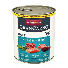 GRANCARNO Adult - z łososiem i szpinakiem 800 g GRANCARNO Adult - z łososiem i szpinakiem 800 g