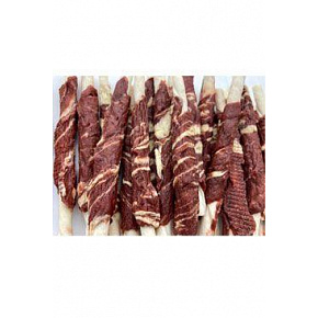 Przysmak Kabanos owinięty w jagnięcinę i dorsza 100g Przysmak Kabanos owinięty w jagnięcinę i dorsza 100g