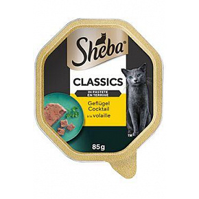 Sheba tacka Classics mieszanka drobiowa 85g
