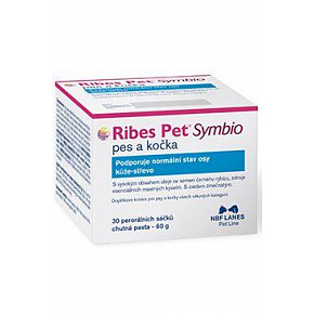 Ribes Pet Symbio dla psów i kotów, pasta 30 saszetek/60g
