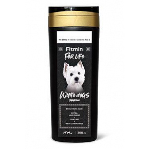 Fitmin FL Szampon dla Białych Psów 300ml