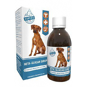 Syrop z beta-glukanem dla psów TOPVET 200ml