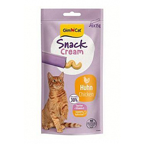 GimCat Snack Cream kurczak 6x15g