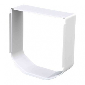 Element tunelowy do drzwiczek SuperFlap 38530, zwiększa głębokość instalacji do 50 mm - biały