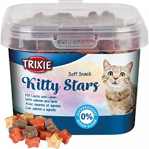 Soft Snack Kitty Stars - gwiazdki łosoś, jagnięcina 140g Soft Snack Kitty Stars - gwiazdki łosoś, jagnięcina 140g