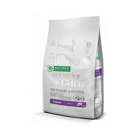 Natures P Superior care white dog GF junior łosoś wszystkie rasy 1,5 kg Natures P Superior care white dog GF junior łosoś wszystkie rasy 1,5 kg