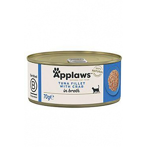 Applaws Cat konserwa. Adult Broth tuńczyk z krabem 70g