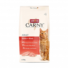 ANIMONDA Carny Adult - kurczak + wołowina 1.75 kg
