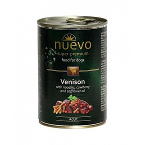NUEVO dog Adult Venison Menue opak. 6 x 400 g puszka