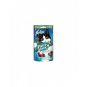 Przysmak NESTLÉ FELIX PARTY MIX cat Ocean mix 8x60 g Przysmak NESTLÉ FELIX PARTY MIX cat Ocean mix 8x60 g