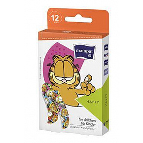 Plastry HAPPY Matopat 12 sztuk