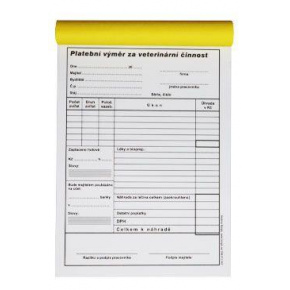 Formularz-Płatniczy.wymiar Nieprzepis. Nie numerowane. Nie opodatkowuj.100 liści