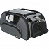 Torba transportowa WINGS, do samolotu, 28 x 23 x 46cm, szara/niebieska (max 20kg)