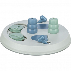 Dog Activity FLIP BOARD, z kręglami i kostkami, 23 x 3 cm Dog Activity FLIP BOARD, z kręglami i kostkami, 23 x 3 cm