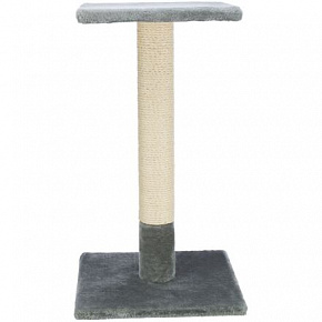Drapak BEANA z legowiskiem, 9 cm / 69 cm, sizal/plusz, szary