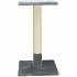 Drapak BEANA z legowiskiem, 9 cm / 69 cm, sizal/plusz, szary