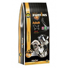 Puffins Dog Adult Wołowina 15kg Puffins Dog Adult Wołowina 15kg