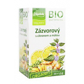 Herbata Apotheke BIO imbirowa z pomarańczą 20x1,5g