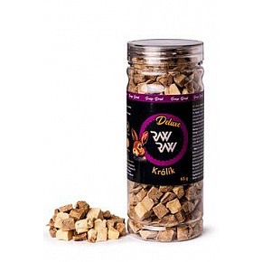 Raw Raw poch. Deluxe liofilizowany Królik 65g