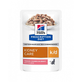 HILLS Diet Feline k/d SASZETKA Salmon NEW 12x85 g HILLS Diet Feline k/d SASZETKA Salmon NEW 12x85 g