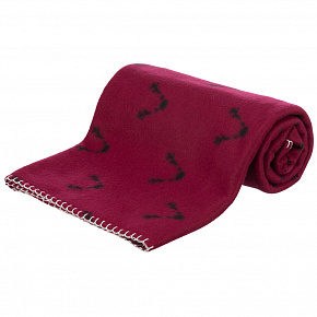 Xmas świąteczny koc polarowy NATALYA, 150 x 100 cm, bordowy/jasnoniebieski/szary Xmas świąteczny koc polarowy NATALYA, 150 x 100 cm, bordowy/jasnoniebieski/szary