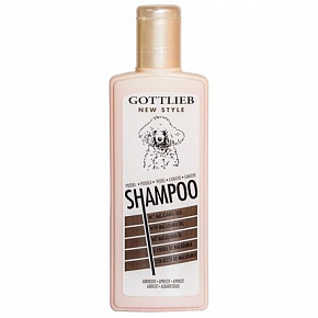 Gottlieb Pudel szampon 300 ml - dla pudli apricot z olejem makadamia