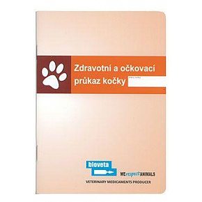 Międzynarodowa książeczka szczepień dla kota Bioveta 1 szt.