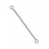 Obroża metalowa zaciskowa 1-rzędowa 50cm/3mm Tommi