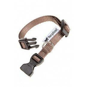 Obroża nylonowa CLUB C 56cmx20mm brązowa FP 1szt. Obroża nylonowa CLUB C 56cmx20mm brązowa FP 1szt.